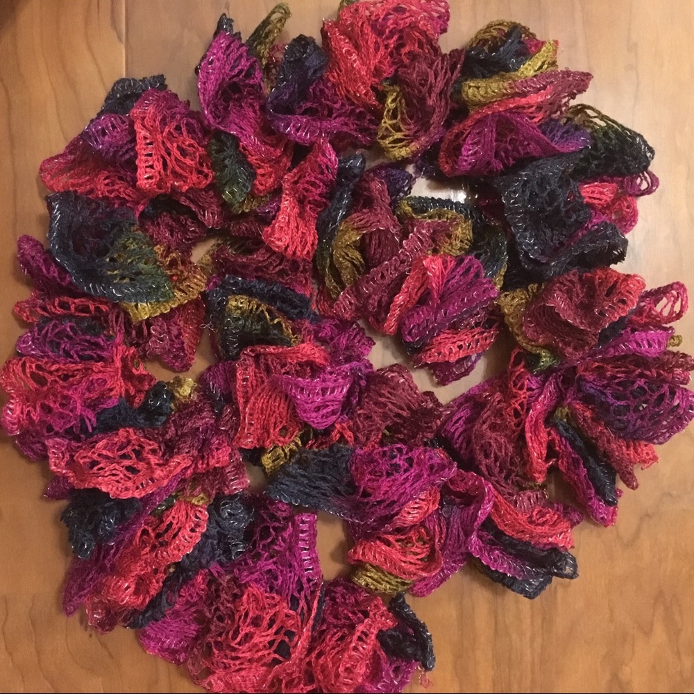 Colorful Homemade Scarf